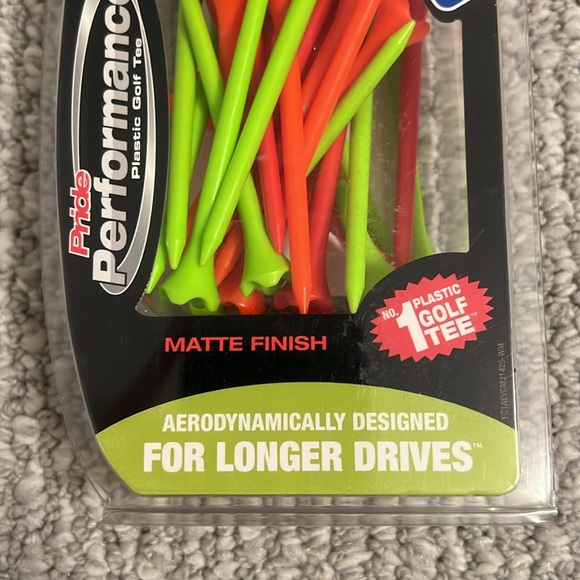 Pride Golf Tee Performance Pack - Neon Colors - Picture 3 of 5
